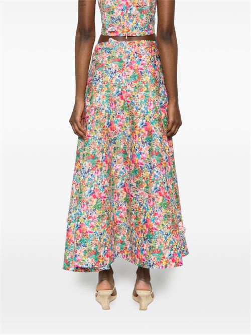 Floral print skirt FARM RIO | 335843PEASANTFLORAL26073